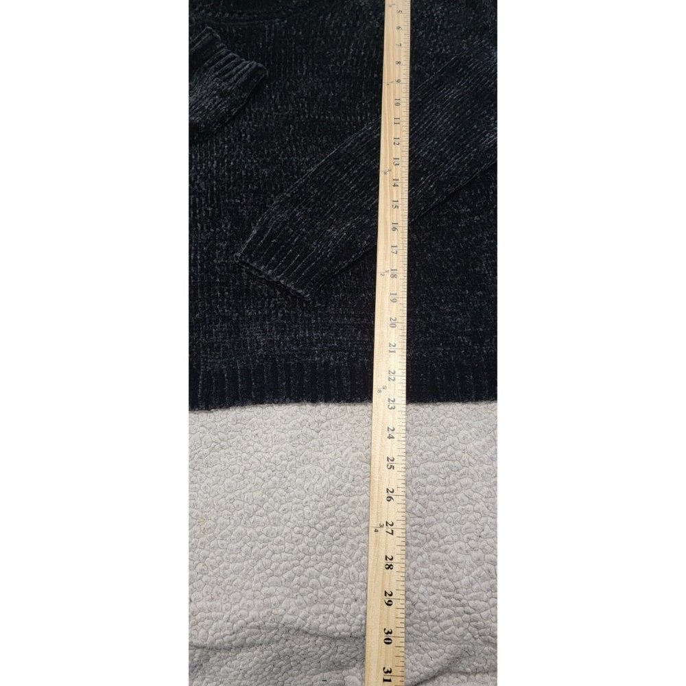 Michael Kors Women's Large Black Long Sleeve Turtleneck Sweater - Picture 10 of 14